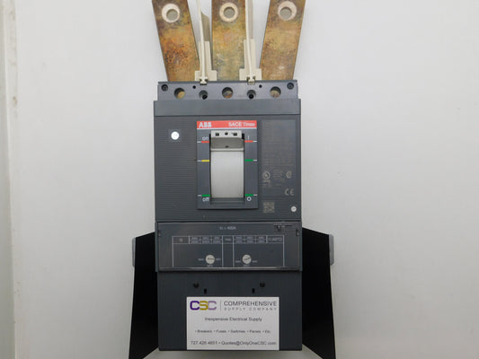 XT5NU340ABFN000XXX - ABB 400A Amp 3P Pole 600V 25kA@480V Bolt On Circuit Breaker