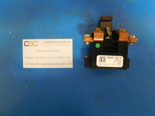9065TO1 - Square D 45A Amp 1P Pole 600V Melting Alloy Overload Relay Open Type