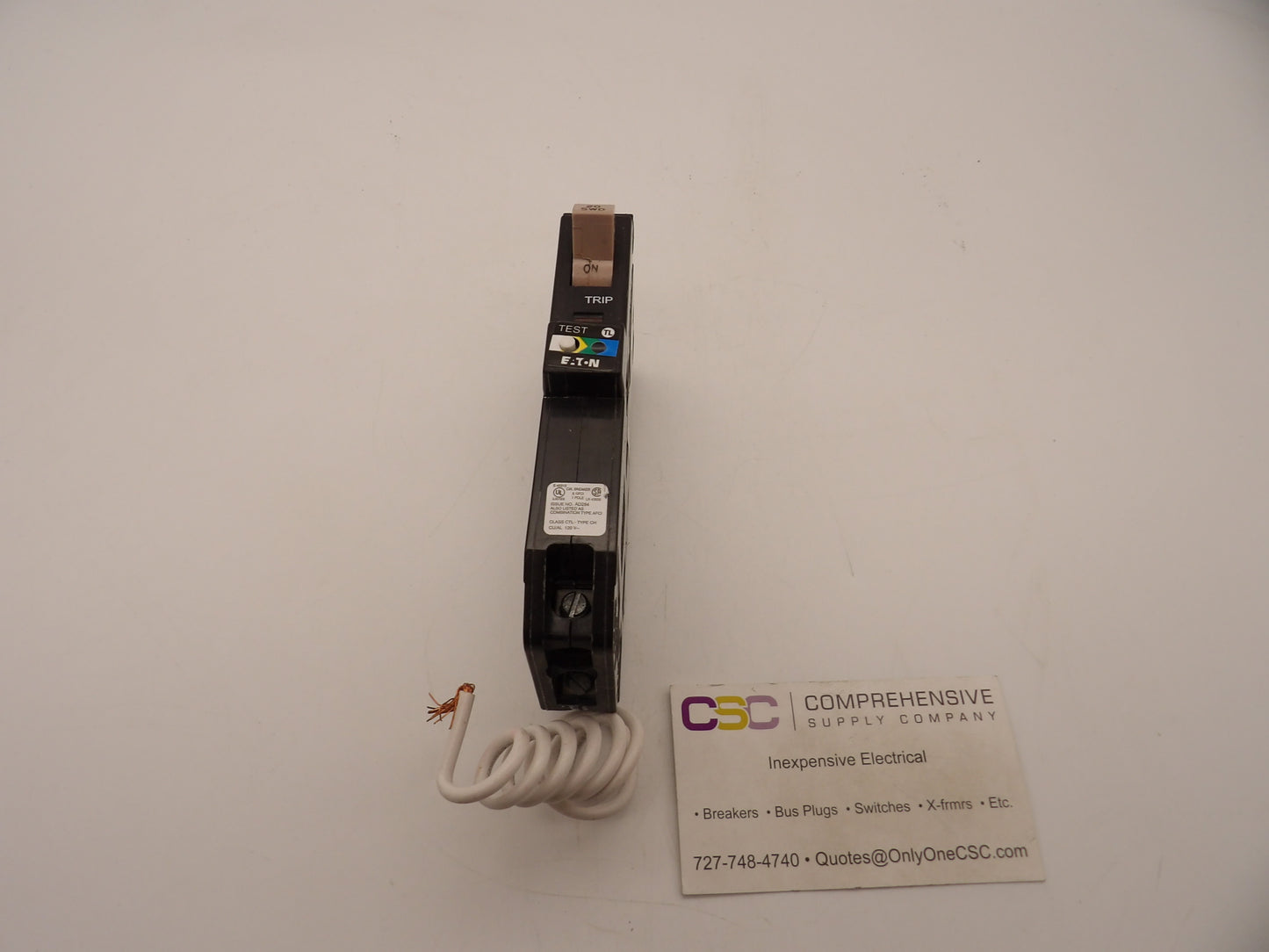CHFN120DF - Eaton 20A Amp 1P Pole 10kA@120V Plug On Dual Function AFCI/GFCI Circuit Breaker