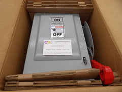 HNF261R - Siemens 30A Amp 2P Pole 600V Nema 3R Non-Fusible Heavy Duty Safety Switch