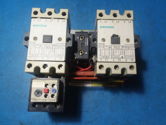 CRLOF4622 - Siemens Nema 2 Reversing Contactor W/Overload Relay 3Tf46