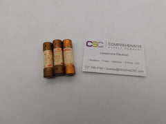 OT-30 - Shawmut 30A Amp 250V Class K5 One-Time Cartridge Fuse - 3 Pack