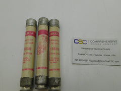 TRS15R - Gould 15A Amp 600V Class Rk5 Tri-Onic Smart Spot Time Delay Cartridge Fuse - 3Pk