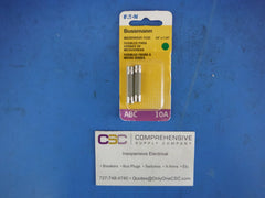 BP-ABC-10 - Bussmann 10A Amp 250V Abc Microwave Fuses - 2 Pack