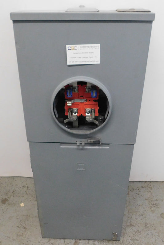 RC816F150CH - Square D 150A Amp 8Sp/16Cir 1Ph Csed Main Breaker Meter Main Combo Ringless Type