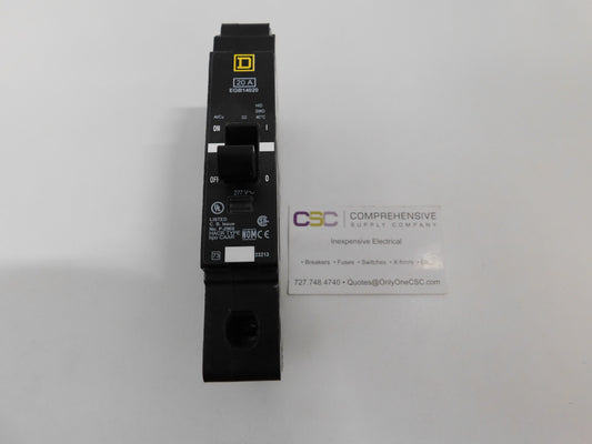 EGB14020 - Square D 20A Amp 1P Pole 35kA@277V Bolt On Circuit Breaker
