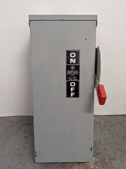 TH3363R - GE 100A Amp 3P Pole 600V Fusible Nema 3R Model 10 Safety Switch