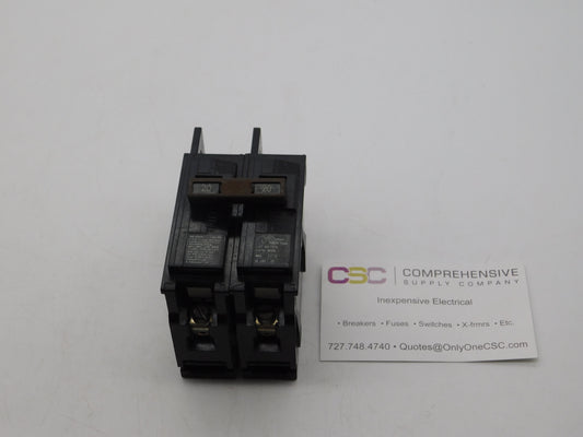 BQ2B020 - ITE 20A Amp 2P Pole 10kA@120/240V Bolt On Circuit Breaker - Older Series