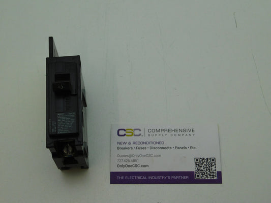 BQ1B015 - ITE 15A Amp 1P Pole 10kA@120/240V Bolt On Circuit Breaker