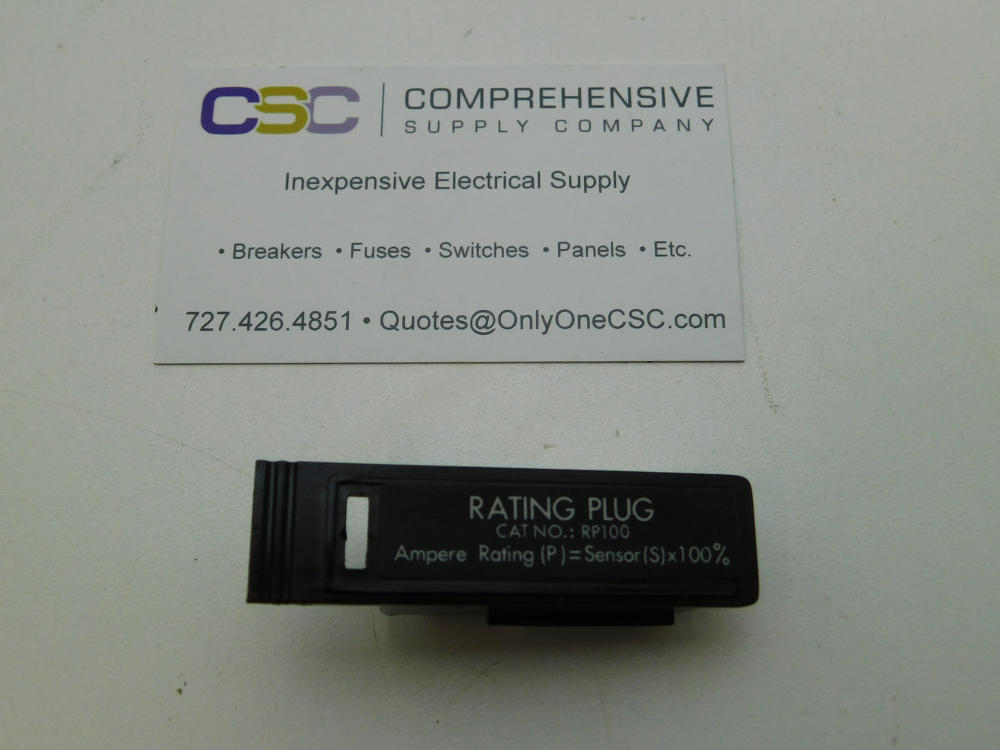 RP100 - Square D 100% Circuit Breaker Trip Unit Rating Plug