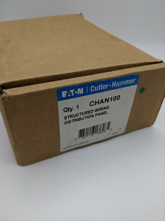CHAN100 - Cutler Hammer Structured Wiring Network Distribution Panel