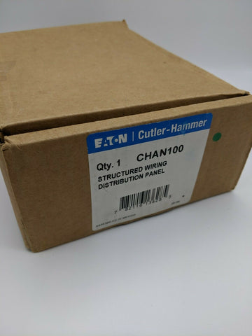 CHAN100 - Cutler Hammer Structured Wiring Network Distribution Panel