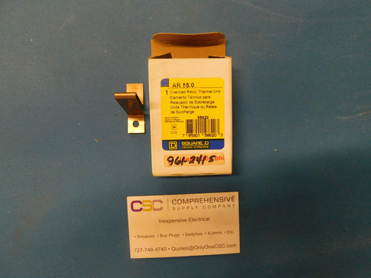 AR55 - Square D Ambient Compensated Bimetallic Thermal Unit Class 20