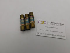 ERN-3 - Reliance Fuse 3A Amp 250V Class H Renewable Cartridge Fuse - 3 Pack