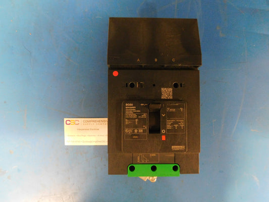 BGA34060Y - Square D 60A Amp 3P Pole 35kA@480Y/277V I-Line Plug On Powerpact Circuit Breaker