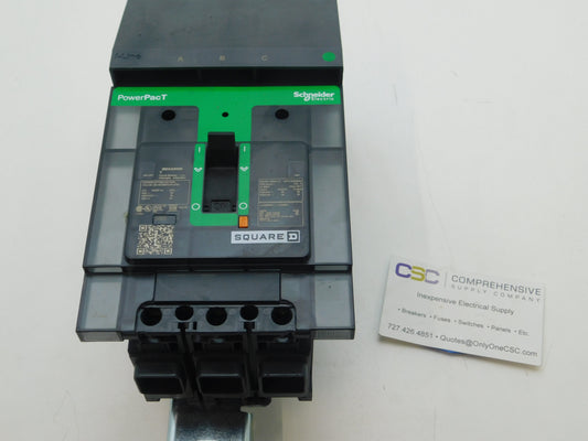 BDA34030Y - Square D 30A Amp 3P Pole 18kA@480Y/277V I-Line Plug On Powerpact Circuit Breaker