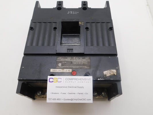 TJD432400 - GE 400A Amp 3P Pole 22kA@240V Bolt On Circuit Breaker - Older Series