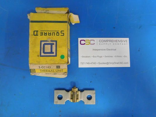 CC 143 - Square D Overload Relay Thermal Unit Cc 143