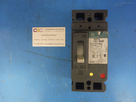 TEB122020WL - GE 20A Amp 2P Pole 10kA@240V Feed Thru Teb Circuit Breaker