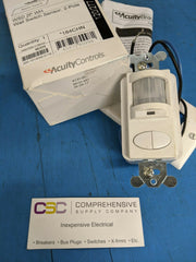 WSD-2P-WH - Sensor Switch Acuity 120/277V Wall Passive Infrared 2P Pole Occ/Vac Sensor