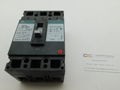 TED134110 - GE 110A Amp 3P Pole 18kA@480V Bolt On Circuit Breaker