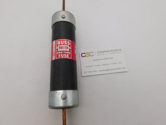 NOS-150 - Bussmann 150A Amp 600V Class H One-Time Blade Fuse