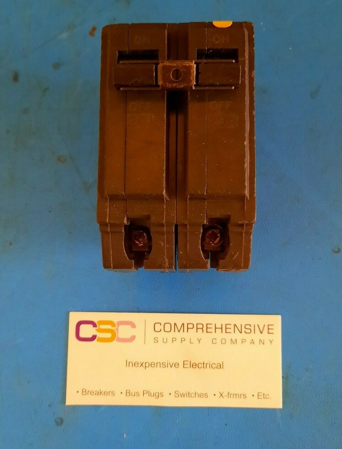 THQL2120 - GE 20A Amp 2P Pole 10kA@240V Plug On Circuit Breaker