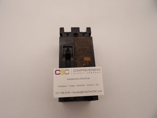 CC2150 - Cutler Hammer 150A Amp 2P Pole 10kA@240V Bolt On Main Circuit Breaker