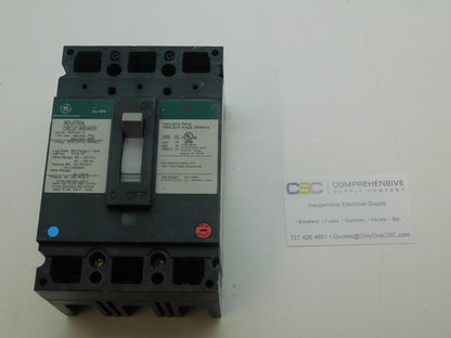 TED134110 - GE 110A Amp 3P Pole 18kA@480V Bolt On Circuit Breaker