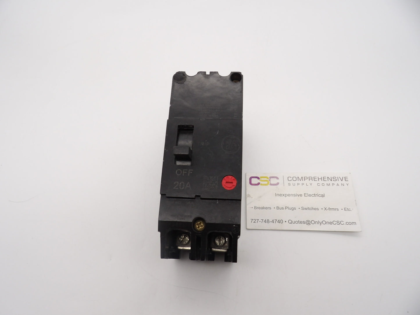 TEY220 - GE 20A Amp 2P Pole 14kA@480/277V Bolt On Circuit Breaker