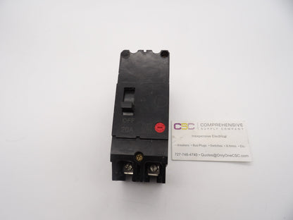TEY220 - GE 20A Amp 2P Pole 14kA@480/277V Bolt On Circuit Breaker