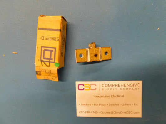 B1.67 - Square D Overload Relay Thermal Unit Type S/B Melting Alloy Class 20