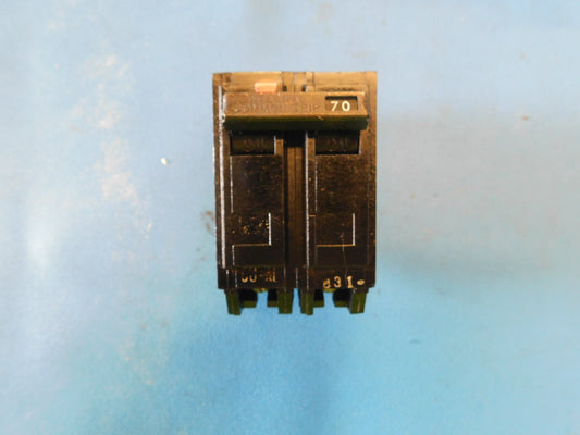 TQB2170 - GE 70A Amp 2P Pole 5kA@240V Bolt On Circuit Breaker