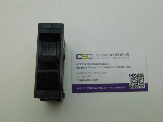 R130 - GE 30A Amp 1P Pole 10kA@120V Plug On Circuit Breaker