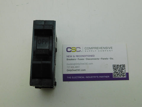 R130 - GE 30A Amp 1P Pole 10kA@120V Plug On Circuit Breaker