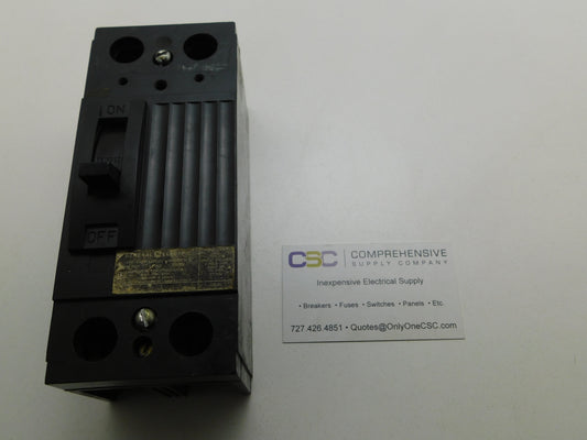 TQD22150WL - GE 150A Amp 2P Pole 10kA@240V Feed Through Circuit Breaker - Older Series W/Lugs