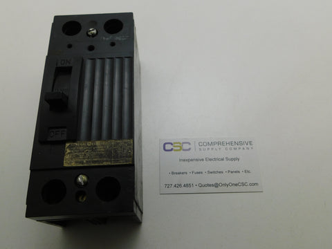 TQD22150WL - GE 150A Amp 2P Pole 10kA@240V Feed Through Circuit Breaker - Older Series W/Lugs