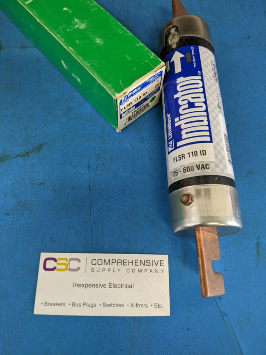 FLSR-110-ID - Littlefuse 110A Amp 600V Rk5 Time Delay Fuse W/ Indicator