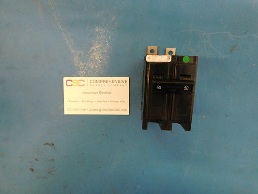BAB2050 - Eaton 50A Amp 2P Pole 10kA@120/240V Bolt On Circuit Breaker
