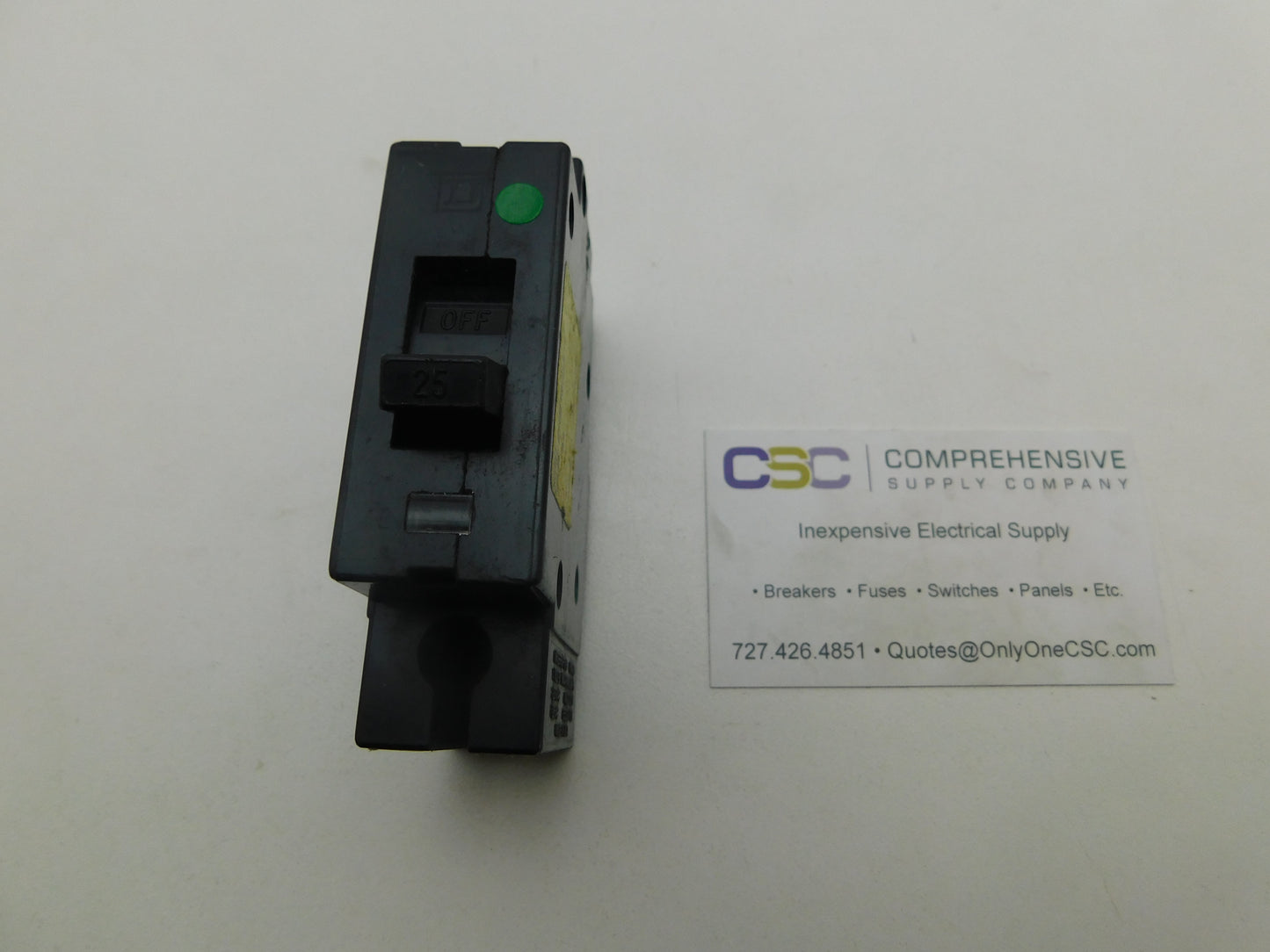 EHB14025 - Square D 25A Amp 1P Pole 120/277V 14kA@277V Bolt On Circuit Breaker