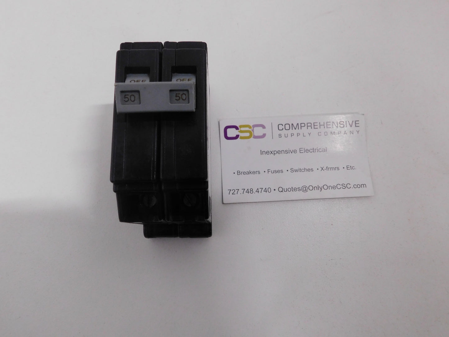 CHB250 - Cutler Hammer 50A Amp 2P Pole 10kA@120/240V Bolt On Circuit Breaker