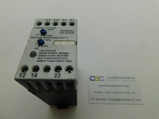 0 - Generac 208-240V Frequency / Voltage Monitor Relay