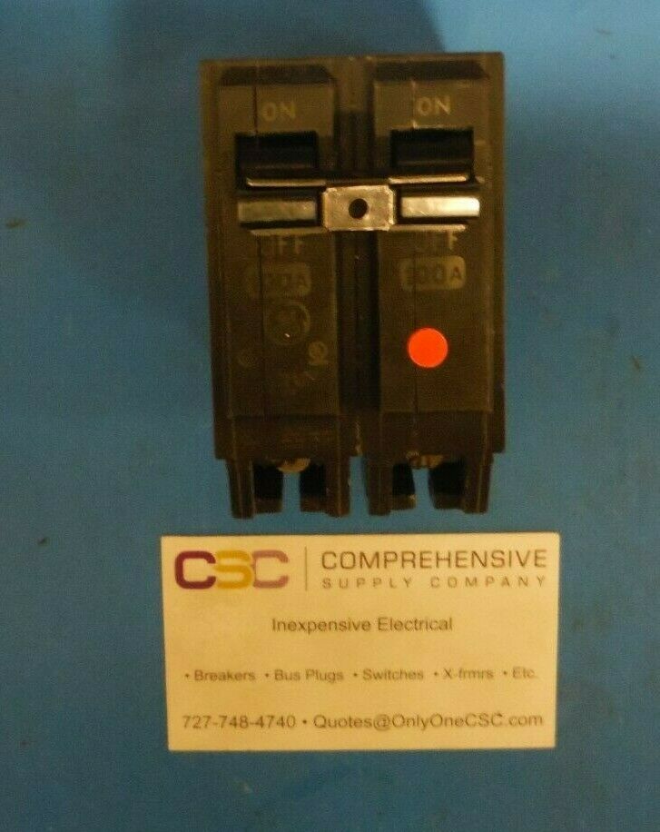 THQL21100 - GE 100A Amp 2P Pole 10kA@120/240V Plug On Circuit Breaker