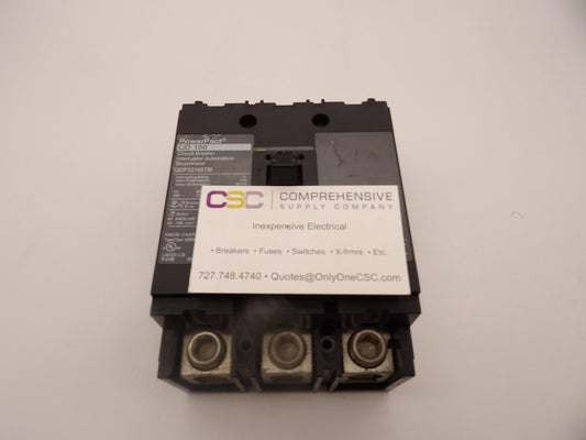 QDP32100TM - Square D 100A Amp 3P Pole 25kA@240V Bolt On Powerpact Circuit Breaker