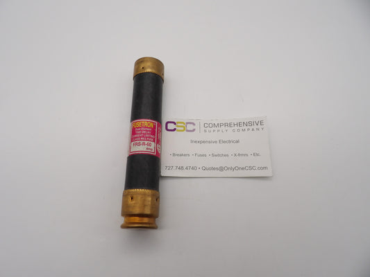 FRS-R-60 - Bussmann 60A Amp 600V Class Rk5 Fusetron Time Delay Cartridge Fuse - 3Pk