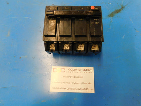 THQMV175WL - GE 175A Amp 2P Pole 22kA@120/240V Plug On Main Circuit Breaker W/Lugs