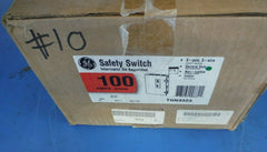 TGN3323 - GE 100A Amp 240V Non-Fuse Nema 1 Safety Switch - Nib