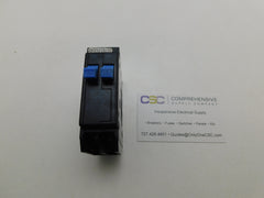 BD1515 - Bryant 15/15A Amp 2X1P Pole 10kA@120/240V Plug On Duplex Circuit Breaker W/Clip & Blue Handle