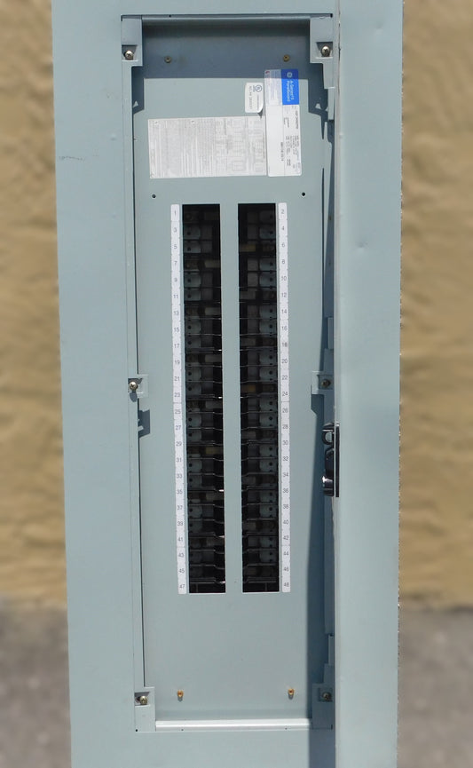 2248L3421GETHQBA - GE 225A Amp 208Y/120V 48Sp 3Ph/4W Ml A-Series Aqf Panelboard W/Type 1 Enclosure & Surface Cover W/Door