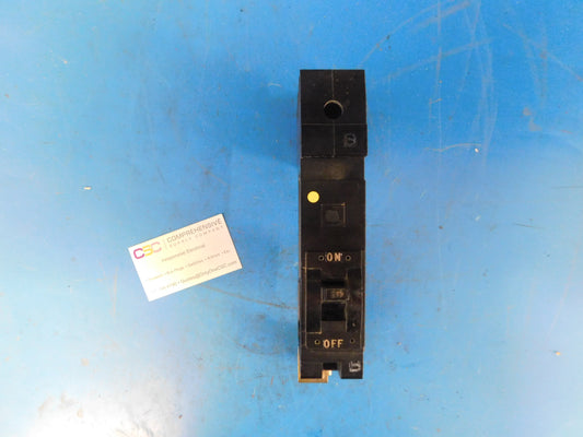 FY14020B - Square D 20A Amp 1P Pole 14kA@277V I-Line Plug On Black Circuit Breaker
